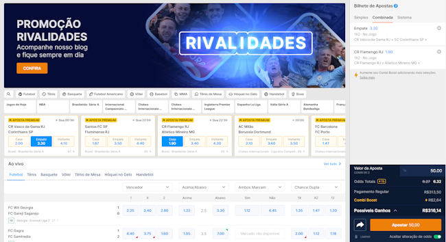 Quais são os jogos de amanhã